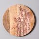 Elegant Botanical Wall Plate Set of 4