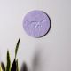 Mauve Garden Elegance Plate
