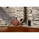 Geometeic Moroccon Oriental Wool Rug