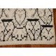 Geometeic Moroccon Oriental Wool Rug