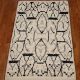 Geometeic Moroccon Oriental Wool Rug