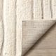 Moroccon Wool Rugs Handmade Knotted White
