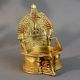 Indian Vintage Brass Handmade South Indian Temple Pooja Diya