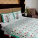 Aqua Blossom Reversible Quilt