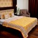 Yellow Blossom Handblock Quilt