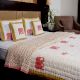 Pink Elephant Jaipuri Quilt