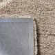 Modern Beige Shaggy Living Rug