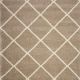 Modern Beige Shaggy Living Rug