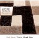 Vintage Beige Handwoven Bedroom Mat