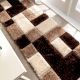 Vintage Beige Handwoven Bedroom Mat