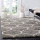 Classic Grey Shaggy Hall Rug