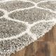 Classic Grey Shaggy Hall Rug