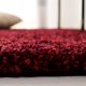 Modern Maroon Geometric Bedroom Rug