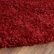 Modern Maroon Geometric Bedroom Rug