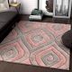 Modern Geometric Bedroom Rug