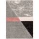 Modern Handmade Geometric Hall Rug