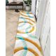 Modern Geometric Hall Carpet