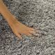 Modern grey Shaggy Hall Rug