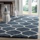 Soft Blue Shaggy Hall Carpet