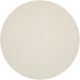 Handwoven White Shaggy Rug