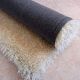 Handwoven White Shaggy Rug