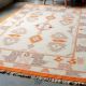 Handknotted Wool Area Rug Wool Bold