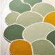 Handtufted Green Scallop Cascade Wool Rug