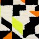 Handtufted Modern Triangle Fusion Wool Rug