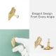 Handmade Golden Brass Conch Shell Knob – Decorative Cabinet and Drawer Pull