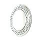 Braided Circle Elegance Mirror