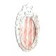 Elongated Leaf Oval Mirror