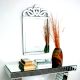 Scroll Crest Wall Mirror