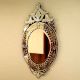 Royal Crest Round Mirror