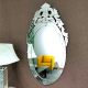 Grand Crest Oval Mirror