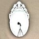Grand Crest Oval Mirror
