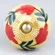 Red Flower Knob