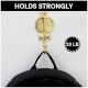 Golden Handmade Pomegranate Design Iron Wall Hook