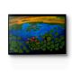 Handpainted Tranquil Lily Pond with Blooming Water Lilies