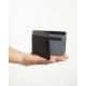 Sleek Leather Vegan Mens Wallet Artisanal Design