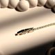 18K Gold Plated Sparkling Infinity Tennis Bracelet