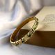 18K Gold Plated Emerald Statement Inspired Kada
