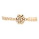 Kundan Stone & Pearl Choker Necklace with Floral Motif
