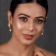 Kundan Polki Teardrop Pearl Drop Earrings Pair