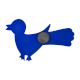 Handcrafted Folk Bird Wooden Fridge Magnet Kitchen Decor