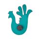 Handcrafted Folk Peacock Wooden Fridge Magnet Kitchen Decor