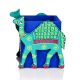 Handcrafted Wooden Camel Motif Pen Stand