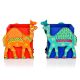 Handcrafted Wooden Camel Motif Pen Stand