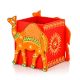 Handcrafted Wooden Camel Motif Pen Stand