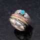 Whimsical Solitaire 925 Sterling Silver Ring