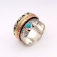 Whimsical Solitaire 925 Sterling Silver Ring